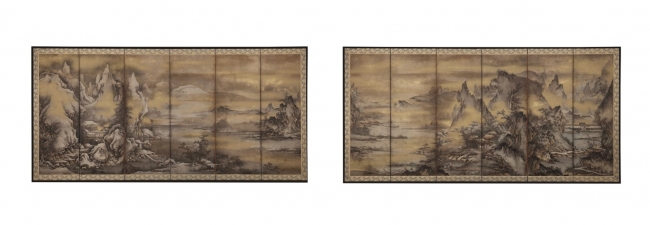 米国に渡った文化財の高精細複製品を京都国立博物館へ寄贈 「四季山水