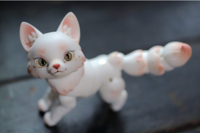 DOLK】数量限定30体！薄紅色の可愛い小狐ドール『天狐 - SAKURA MOCHI