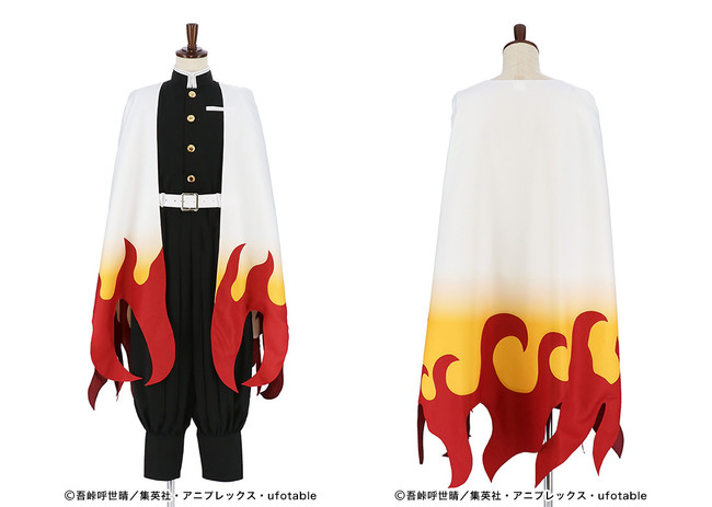 ACOS(アコス)より「鬼滅の刃」羽織(煉獄)、脚絆(我妻、胡蝶、煉獄)が