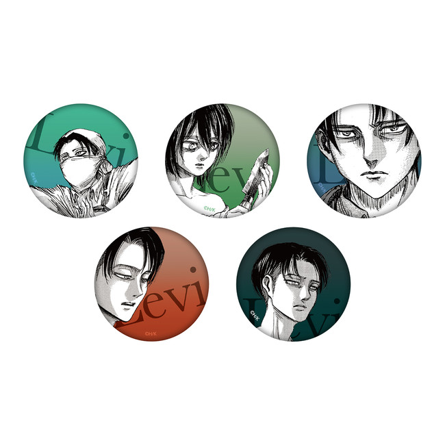 進撃の巨人」よりリヴァイとエルヴィンの商品が続々登場