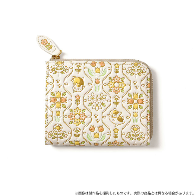 夏目友人帳』より、「ニャンコ先生浅草文庫L字ミニ財布」と「ニャンコ