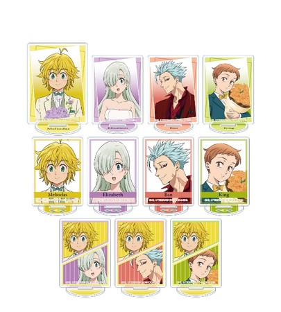 七つの大罪 神々の逆鱗』の描き下ろしイラスト トレーディングアクリル