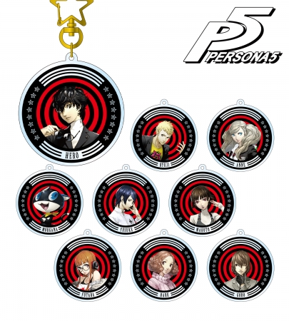 ペルソナ5』のトレーディングゆらゆらアクリルスタンドと