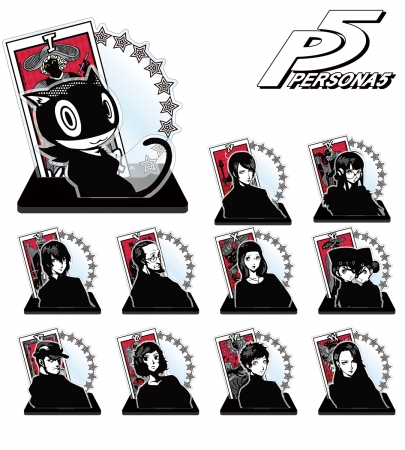 ペルソナ5』のトレーディングアクリルスタンド(コープver.A)と