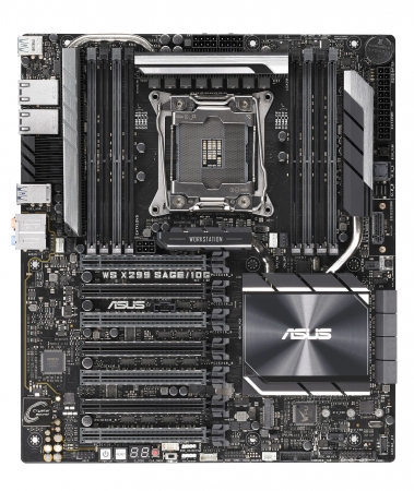 デュアル10Gb LANポート搭載、PCIe x16スロット7本を備えるワーク