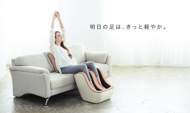 痛快！Wメカ×エアーが足に効く。「SYNCA（シンカ）フット