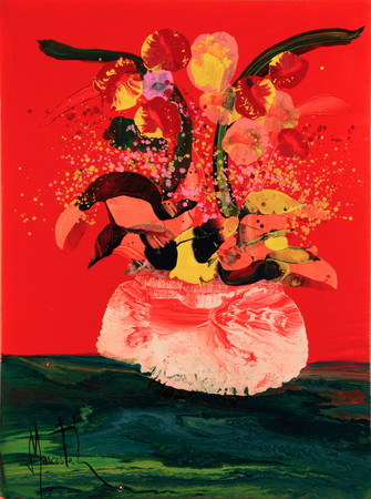 来日50周年記念 －色で奏でる日本神話― マークエステル展」 大丸心斎橋