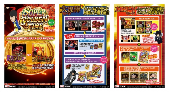 CRルパン三世～I'm a super hero～」が「777TOWN for Android」に登場