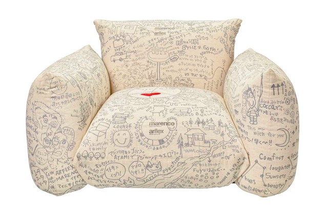 alflex マレンコ×木梨憲武 限定コラボモデル アルフレックス 木梨憲武