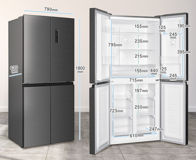 ASCII.jp：薄型設計で使いやすい362L冷凍冷蔵庫を、ジェネリック家電