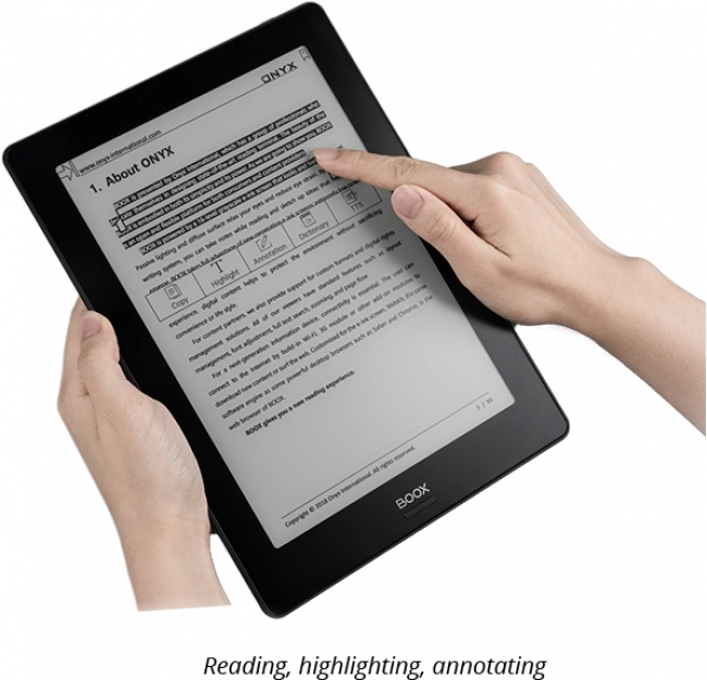 SKT株式会社】9.7インチEinkフラットパネル搭載のAndroidタブレット