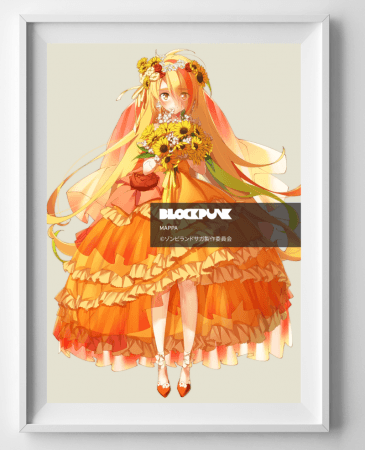 ゾンビランドサガ 二階堂サキ スマートアートプリント発表 | パンク