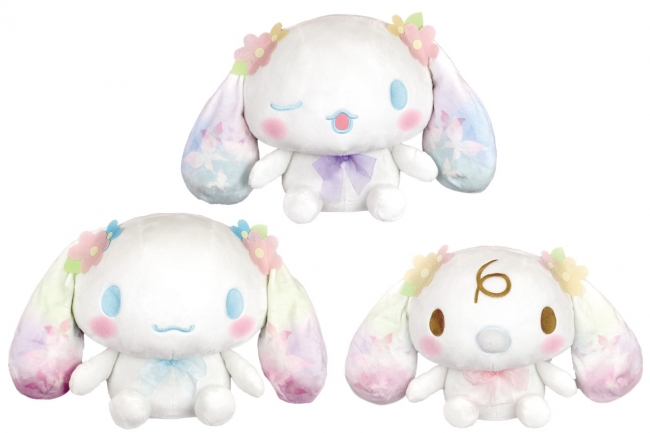 ナムコ限定“お花×妖精”モチーフの「シナモロール」の景品をGETしよう