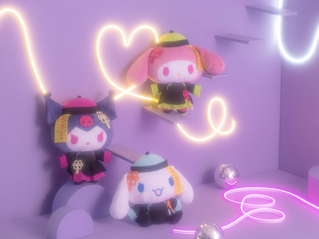 KAWAII”キョンシー衣装をまとったサンリオキャラクターズがハロウィン