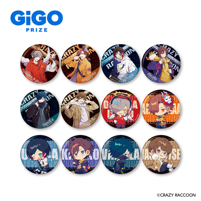 アクリルスタンドやハートのしおりも！】全国のGiGOでCrazy Raccoon