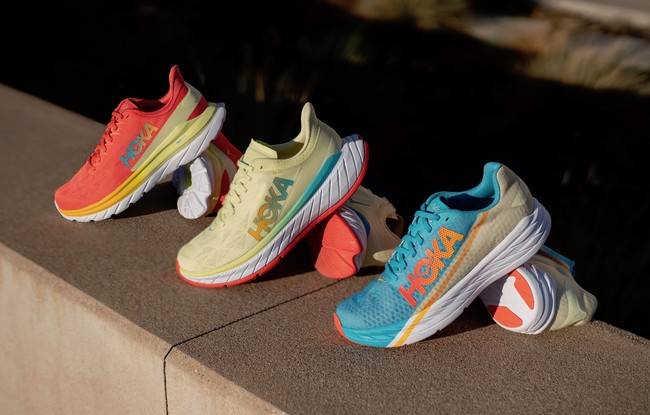 HOKA ONE ONEから初夏向けの鮮やかなカラーでアレンジしたロード