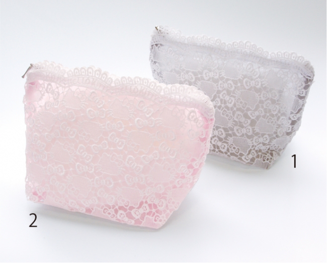 ハローキティ45周年を記念し、創業明治34年のレース専門店「近沢レース