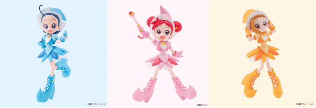 おジャ魔女どれみ20周年記念！描きおろしイラストをスケールフィギュア