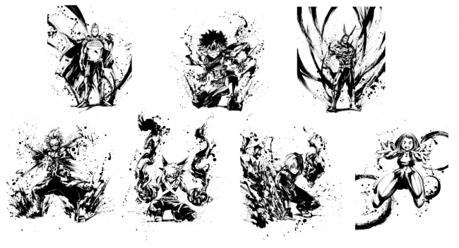 ヒロアカ 始まる！水墨画アート全面解禁！ | 読売テレビ放送 株式会社