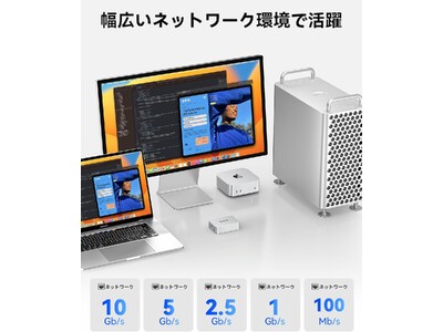 18,076円で新登場】ORICO Thunderbolt 3 10GbE イーサネットアダプタ