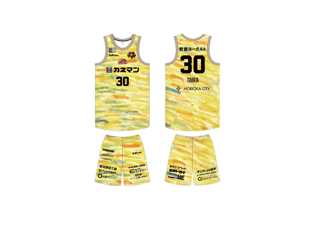 ヘラルボニー契約作家のアートがプロバスケットボールチーム「岩手