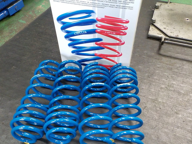 JF1 N-BOX エスペリアのダウンサス交換と四輪アライメント ｜ 持ち込み