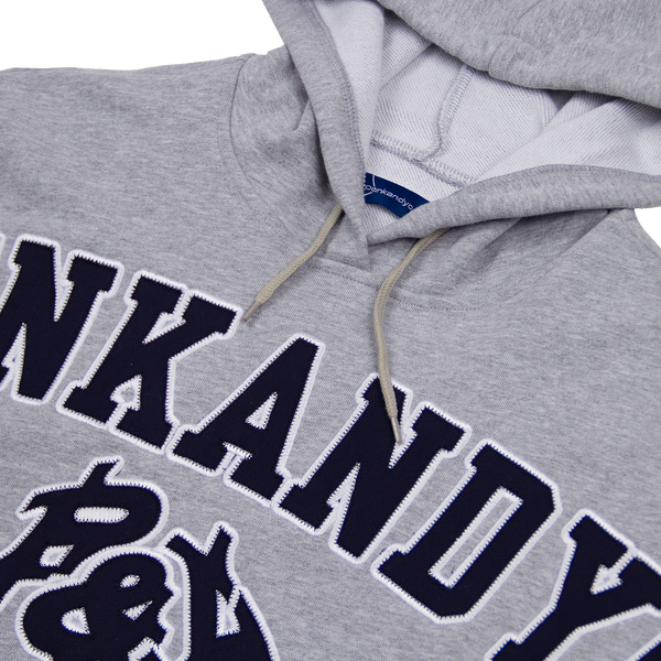 P&Y YANKEE HOODIE GREY – PUNKANDYO