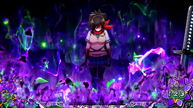 Lパチスロ閃乱カグラ2 SHINOVI MASTER(スマスロ)│通常時 モード