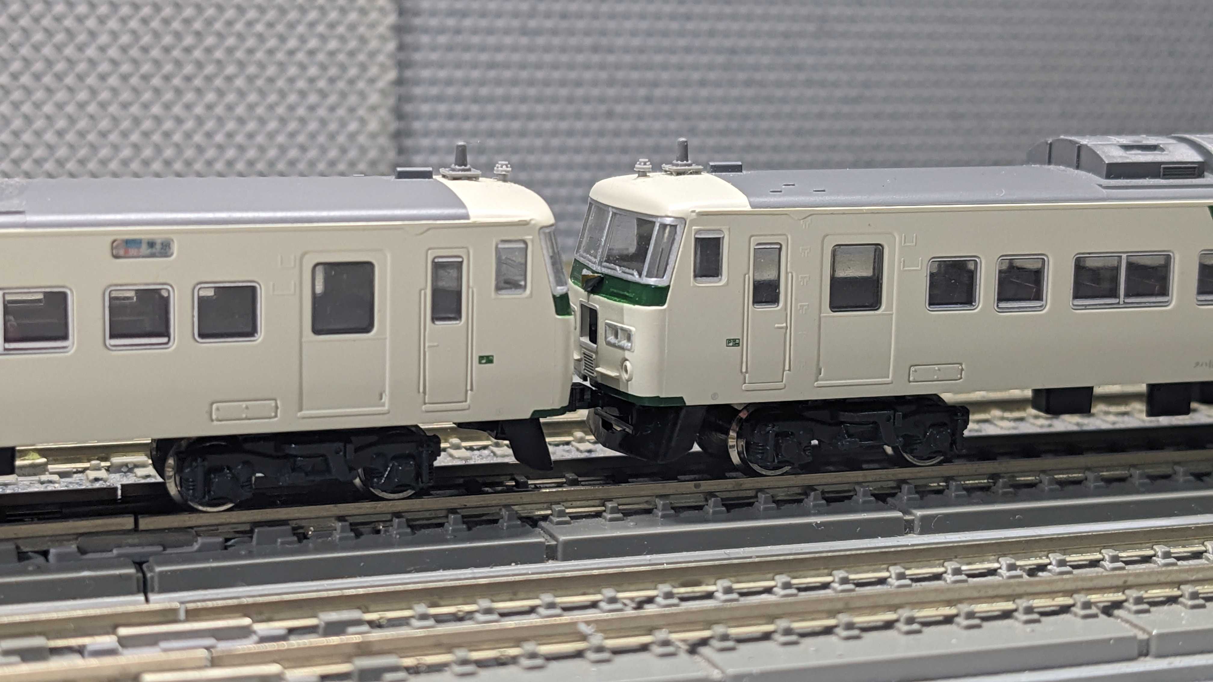 🔵整備 KATO 185系 スカート交換 前面連結器取付 - 竹ノ塚総合車両