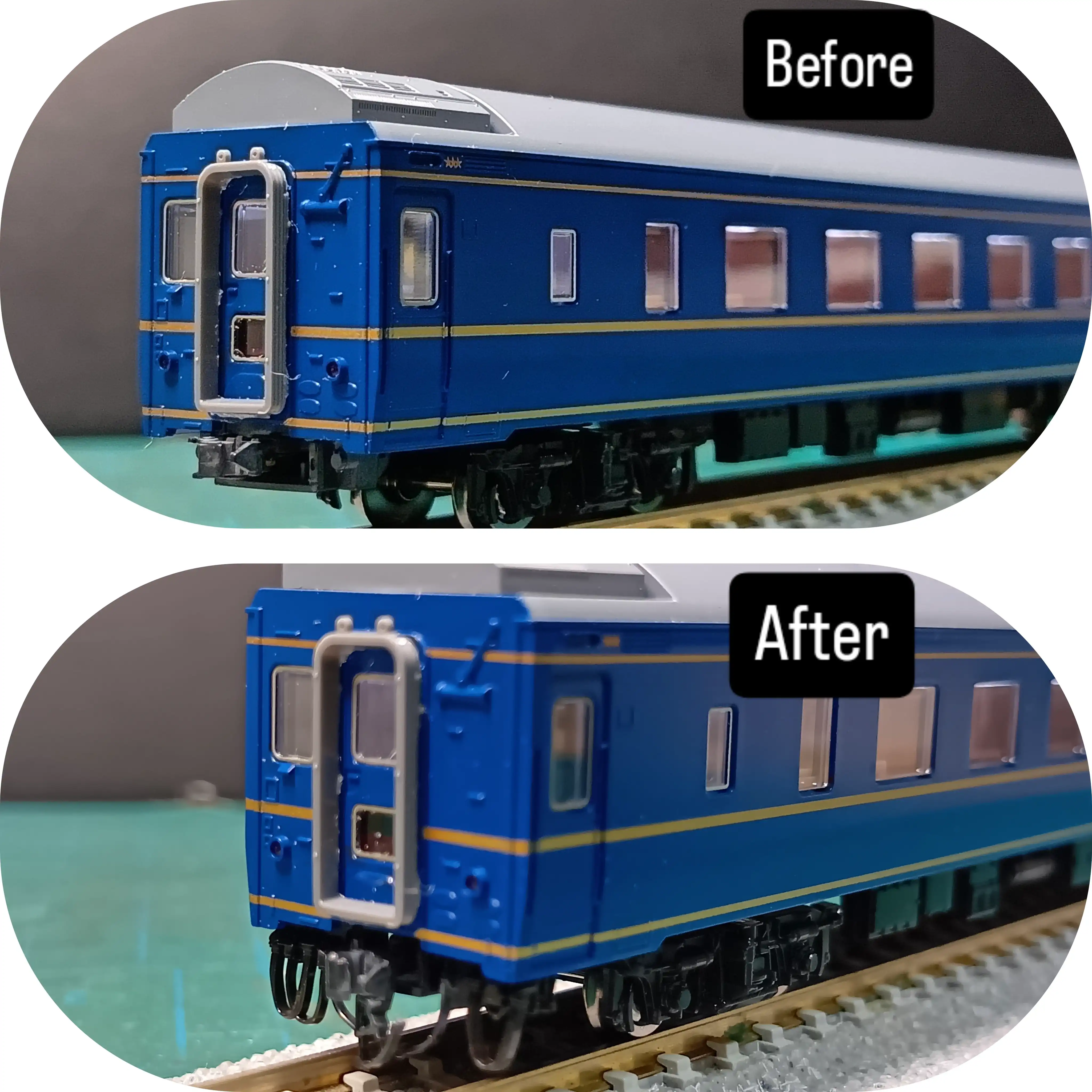 トミックス 北斗星の寝台客車 オハネフ24 500 - good job！N-gauge