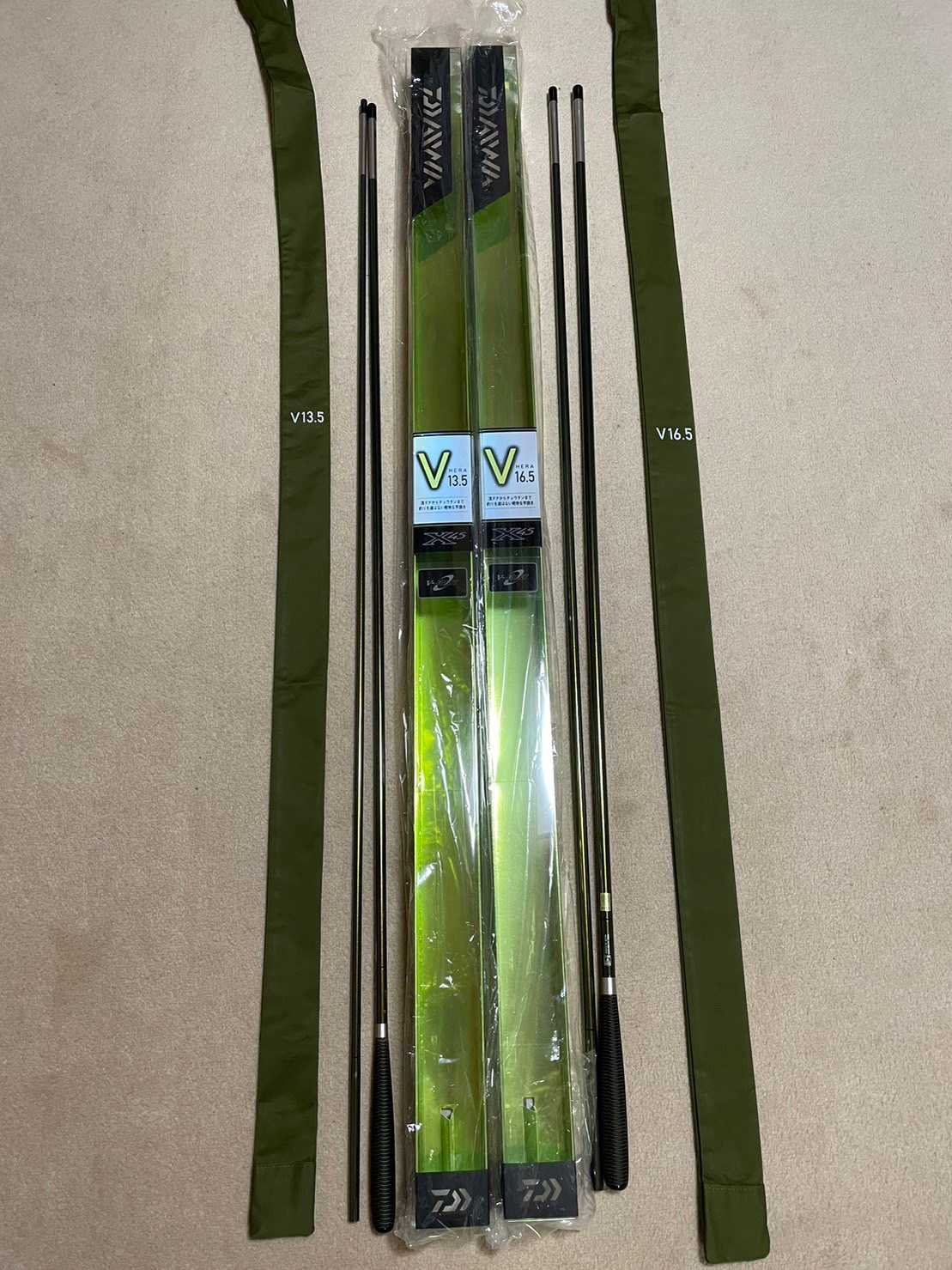 ダイワ製 ヘラ竿 HERA V インプレッション - 両うどんのヘラブナ釣り