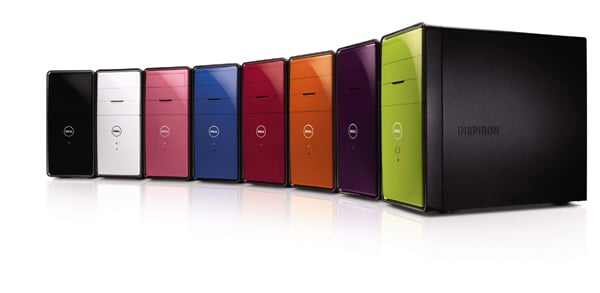 デスクトップパソコンもお好みの色に！ DELLより8色のスタイリッシュな