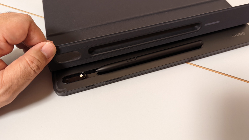 12.4インチ大画面タブレット「Galaxy Tab S8＋」レビュー キーボード