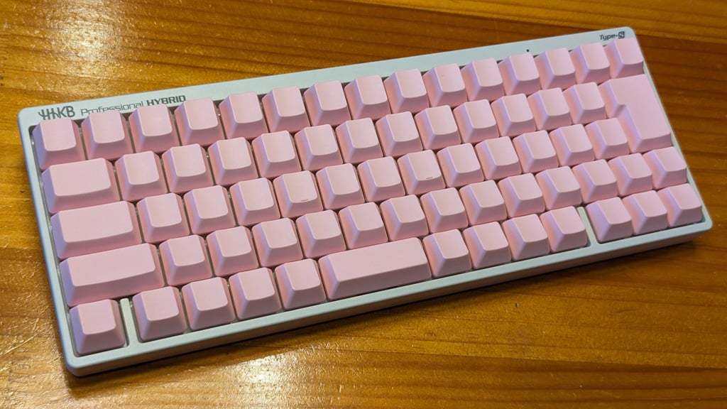 桜色のキートップでHHKBをカスタマイズできる「キートップセット（桜