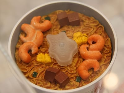 東京おもちゃショー2009】『カップヌードル』がパズルになった！『熱闘