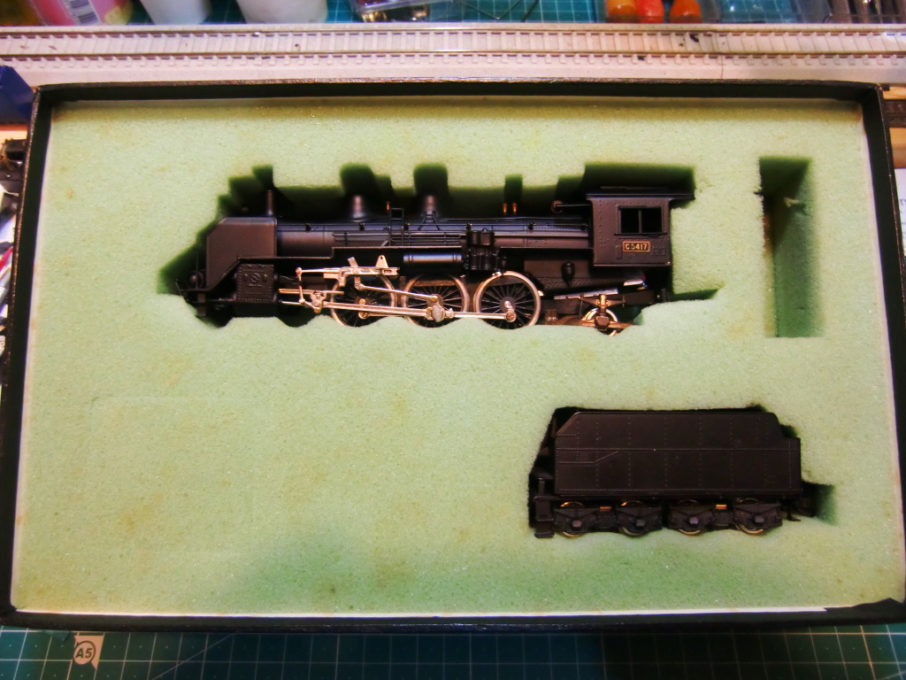 ▽HO/16番ゲージ「宮沢模型 C54 蒸気機関車修理」 – 作業履歴