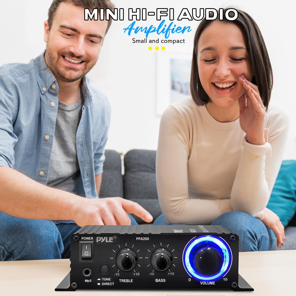 Mini Audio Amplifier 60W HiFi Stereo Class-T Circuit 2-8Œ