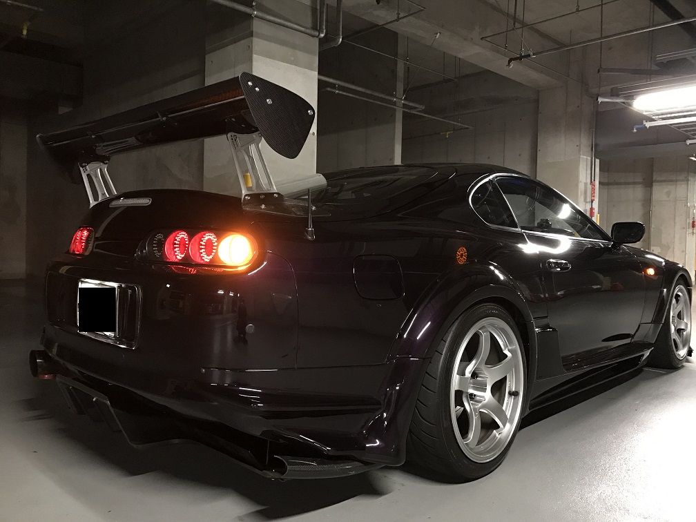 JZA80スープラ(ワイドボディ仕様)・フルLEDテールランプ・QJ－A804w