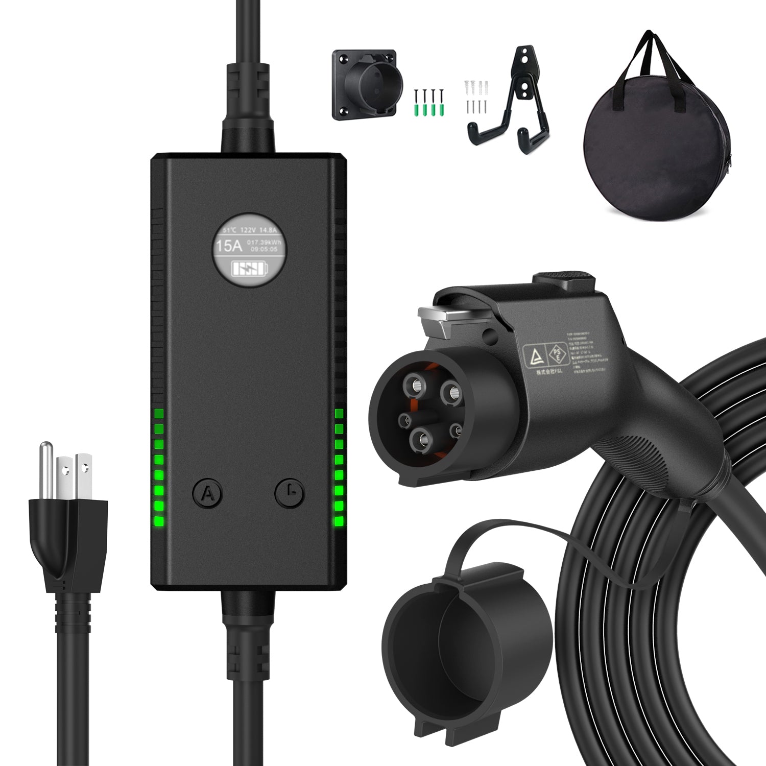 100V/200V電気自動車 EV充電ケーブル(第2世代) – Qkcabo