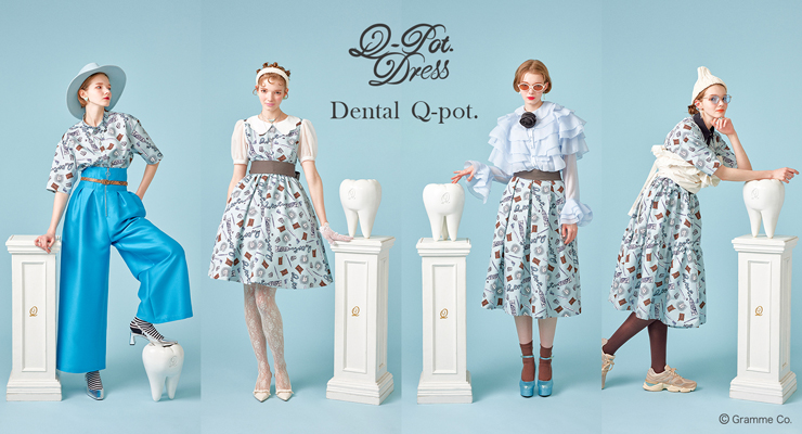 デンタル・キューポット シャツドレス | Q-pot. ONLINE SHOP