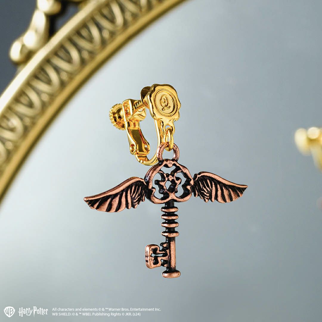 チョコレート フライングキー イヤリング【ハリーポッターコラボ】 | Q