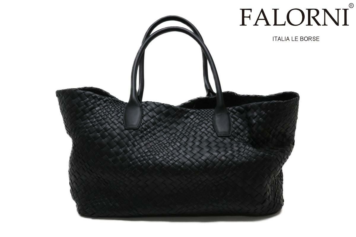 ファロルニ バッグ リバーシブルトートバッグ グレージュオレンジ