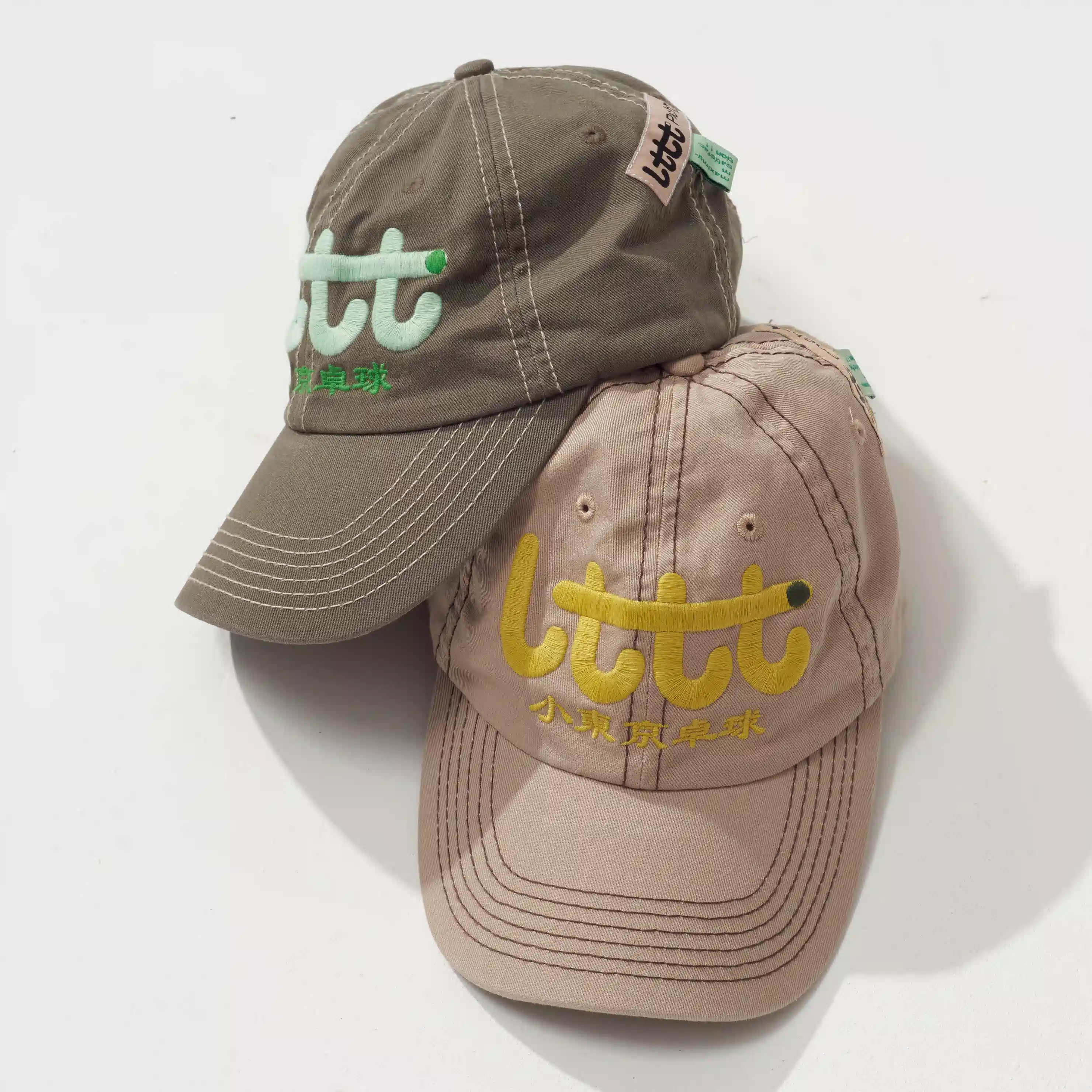 キッチュなロゴが絶妙な抜け感！LAの卓球クラブLTTTのロゴ刺繍キャップ