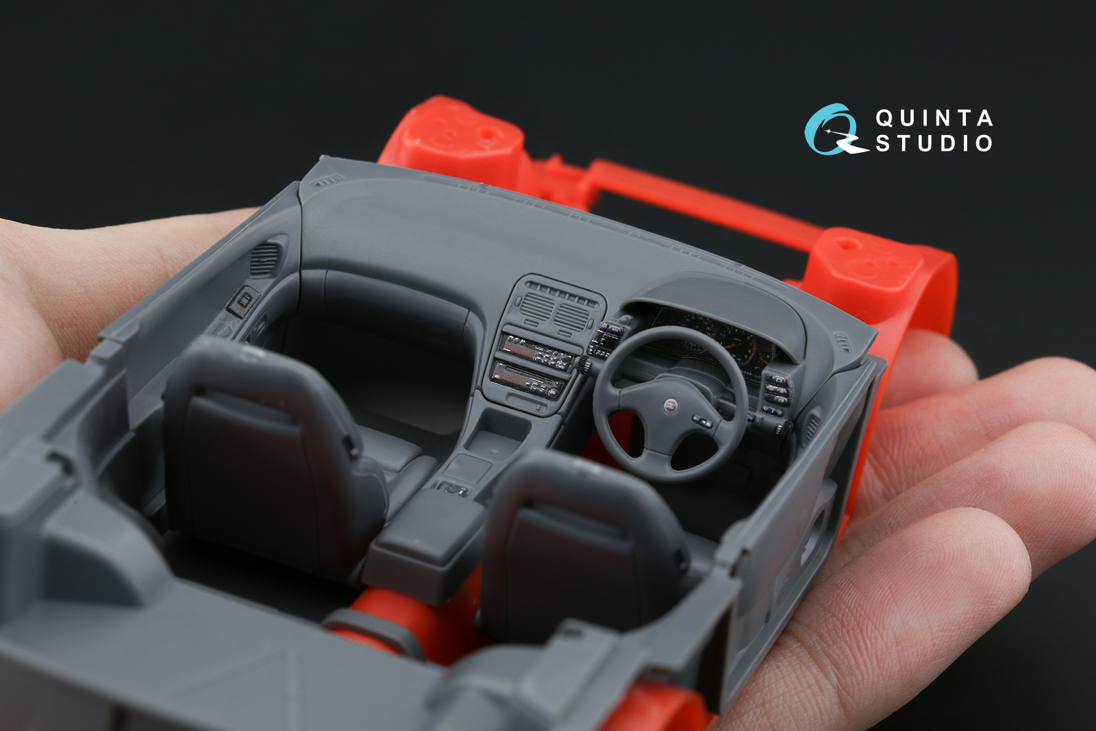 Nissan Fairlady 300ZX Z32 3D-Printed & coloured Interior on decal