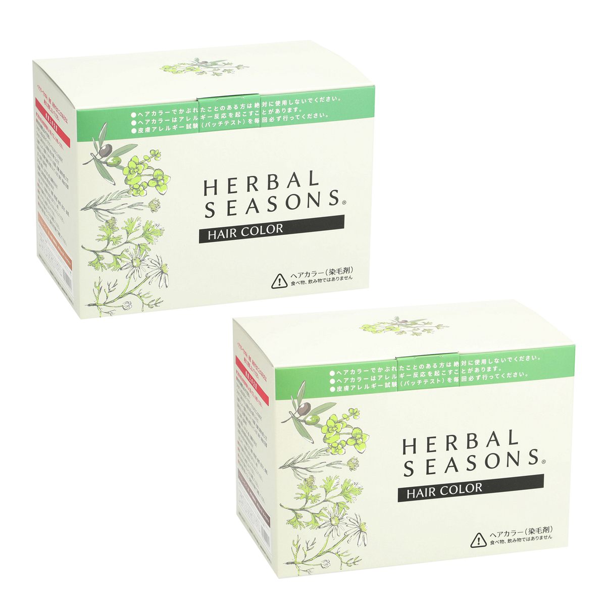 ハーバルシーズンズ 医薬部外品白髪染め4個セット ハーバルシーズンズ