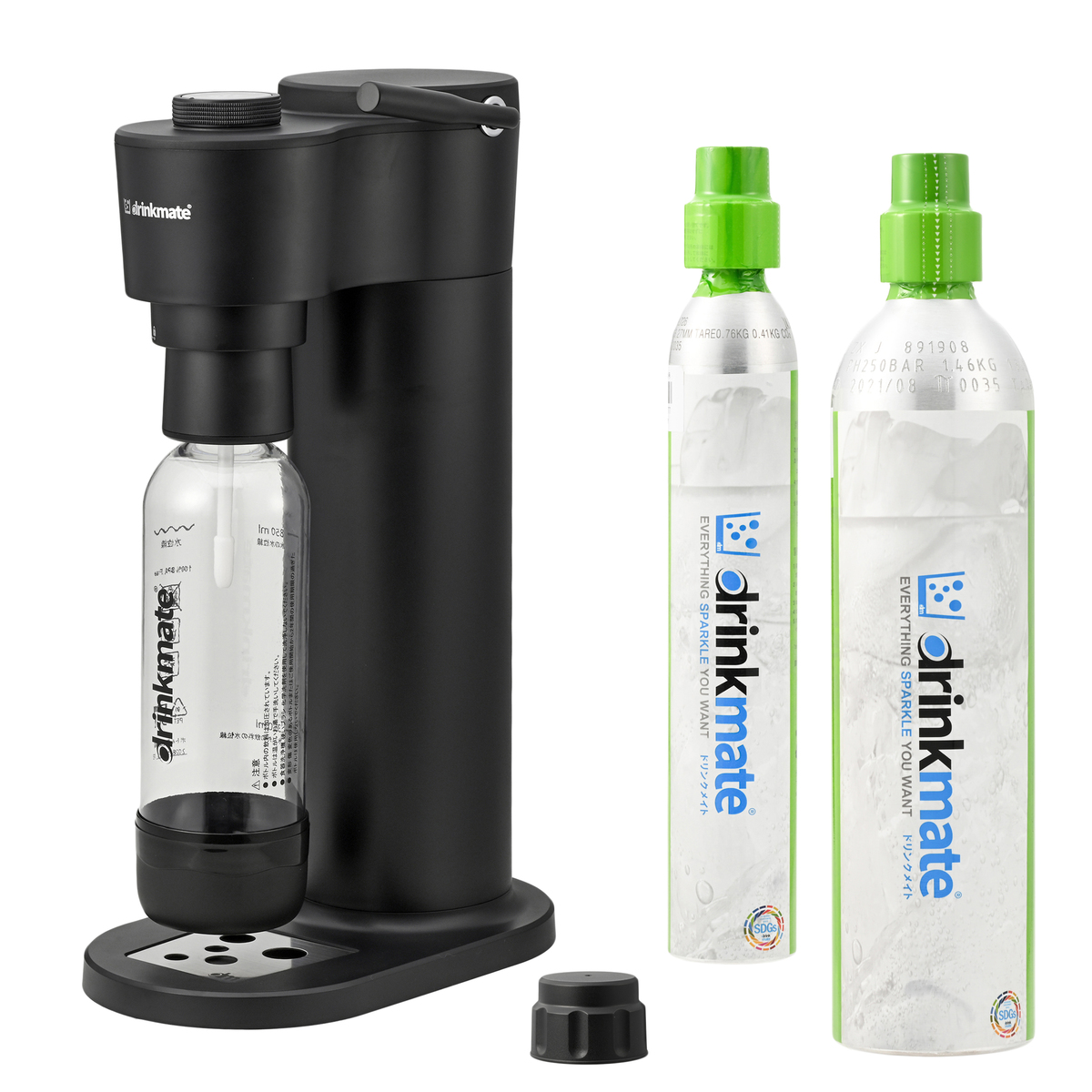 ドリンクメイト 強炭酸メーカー シリーズ650 142Lガス増量 ドリンク