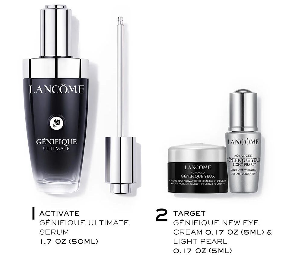 Lancome Genifique Ultimate 3 Piece Set - QVC.com