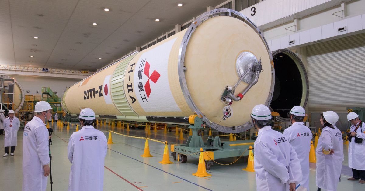 H-IIAロケット34号機のコア機体公開｜みちびき開発の歴史｜みちびき