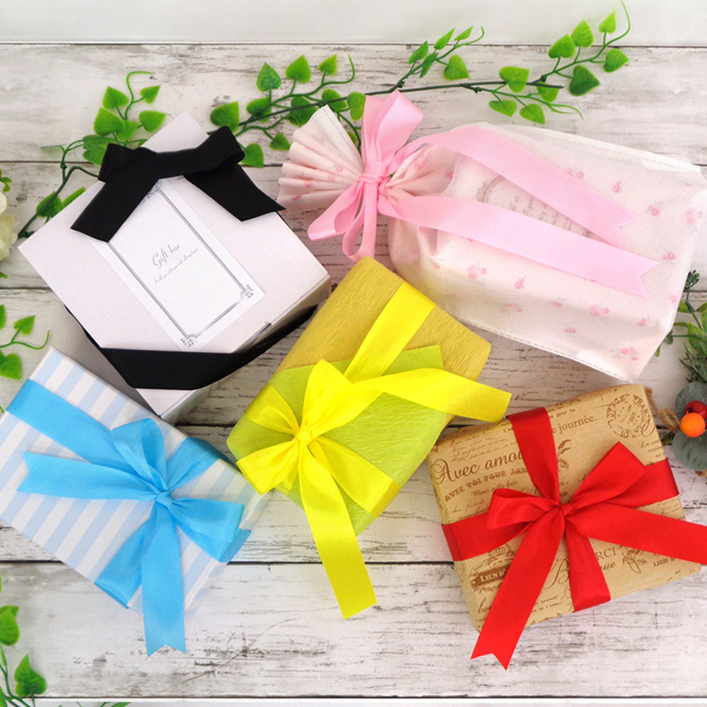 カラーリボン 24mm幅×30m巻 ラッピング 手芸 装飾 飾り付け DIY