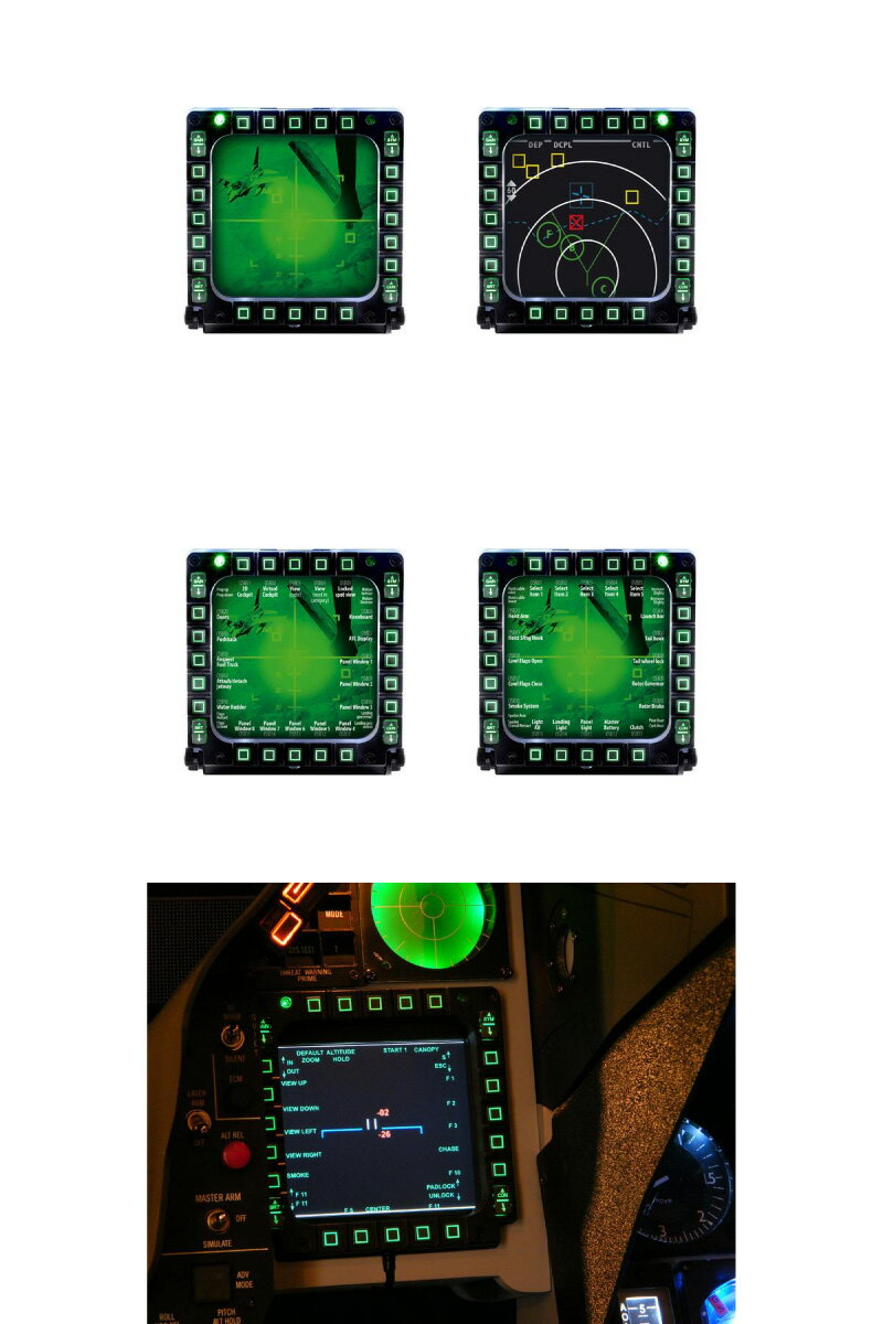 楽天市場】MSY Thrustmaster MFD Cougar F-16 多機能USBコックピット